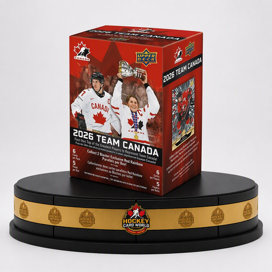 2026 Upper Deck Team Canada Sealed 5 Pack Box