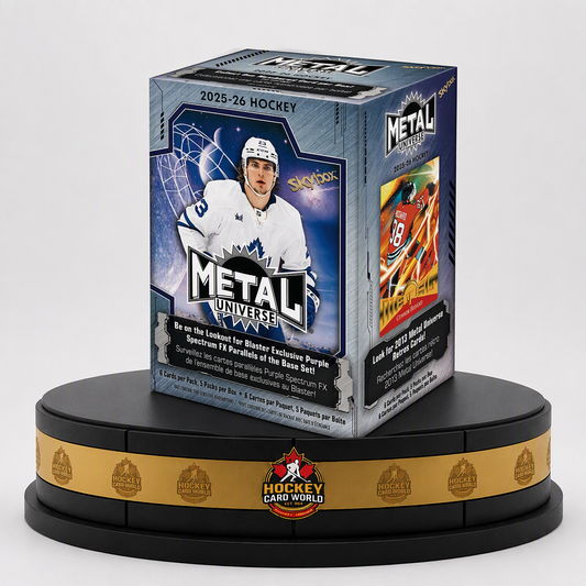 2025-26 Upper Deck Skybox Metal Universe Hockey 5 Pack Box