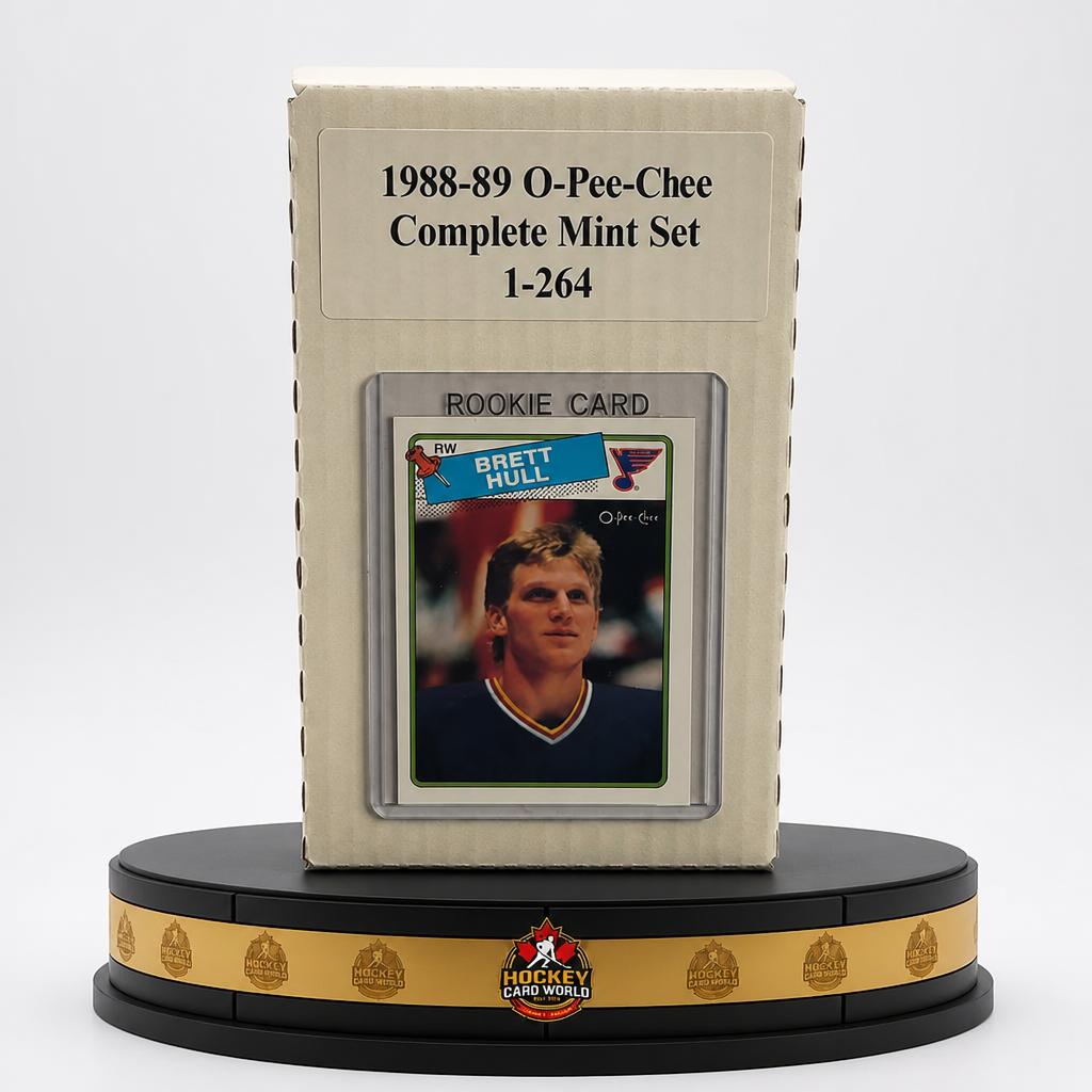 1988-89 O-Pee-Chee Hockey Complete Mint Set 1-264