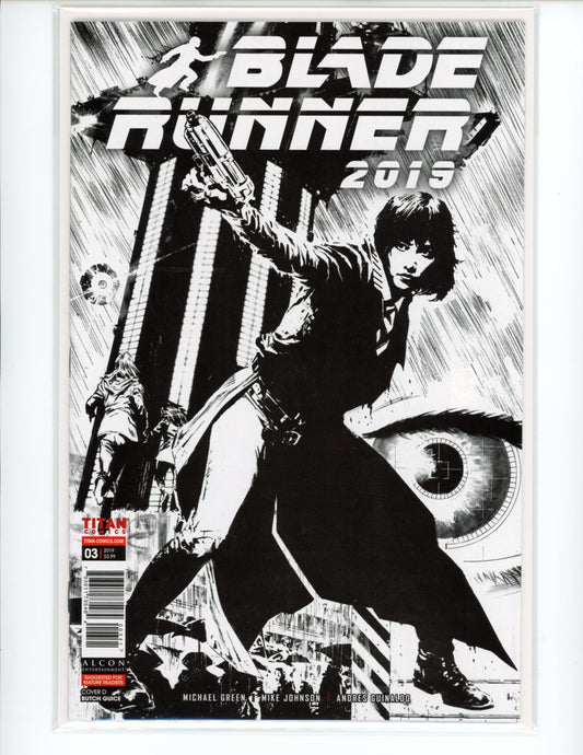 Titan Comics Blade Runner 3 2019 Comic Book B22-28