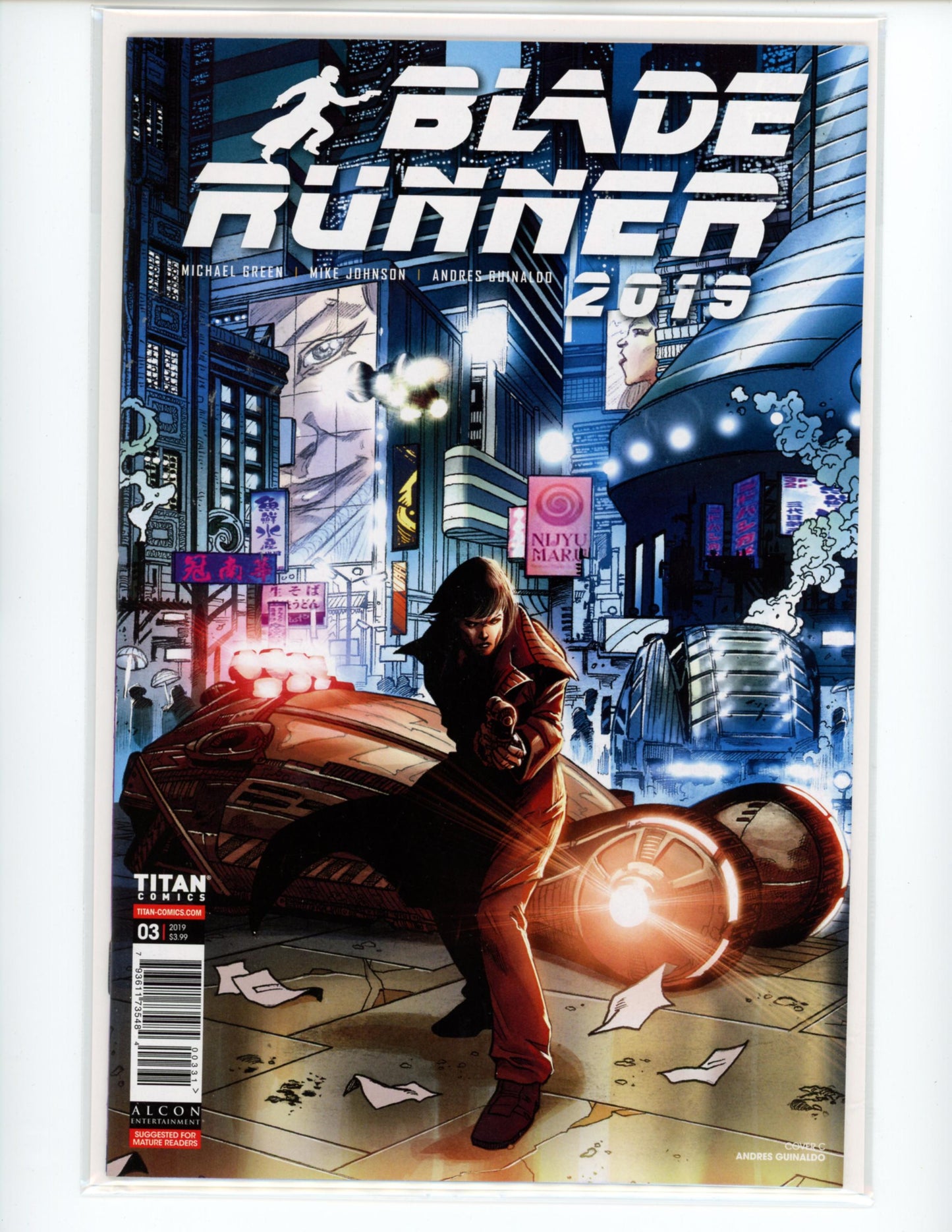 Titan Comics Blade Runner 3 2019 Comic Book B22-29
