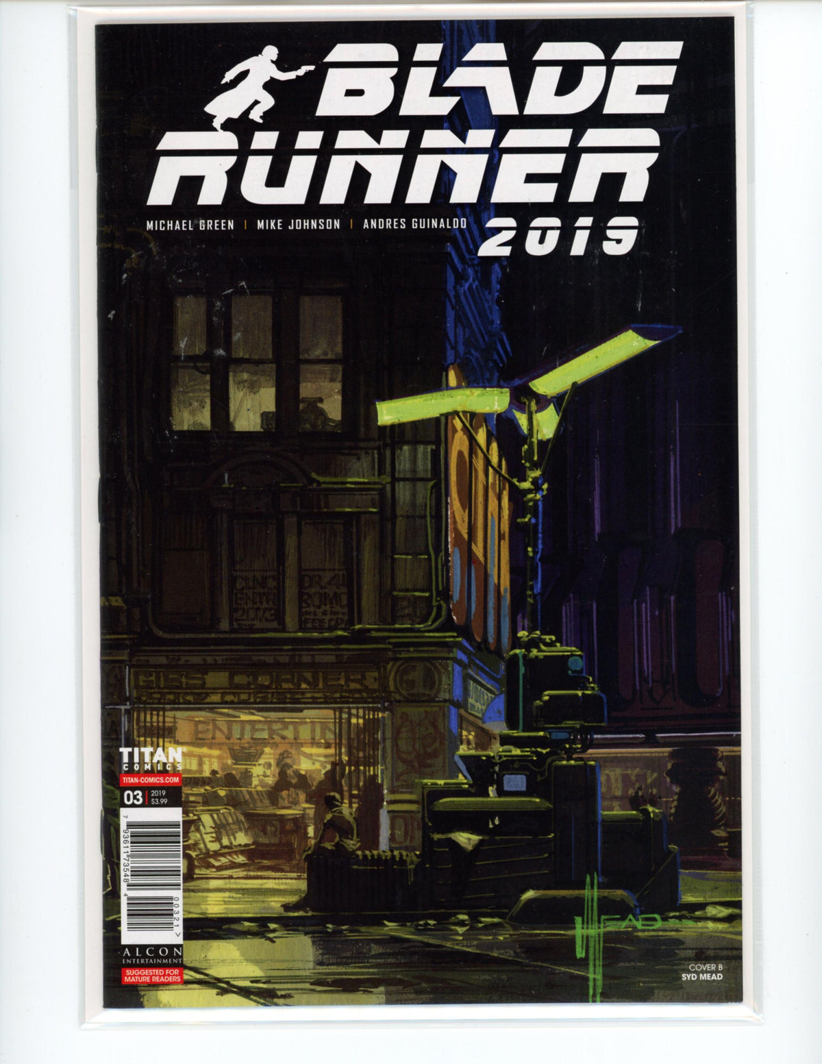 Titan Comics Blade Runner 3 2019 Comic Book B22-30
