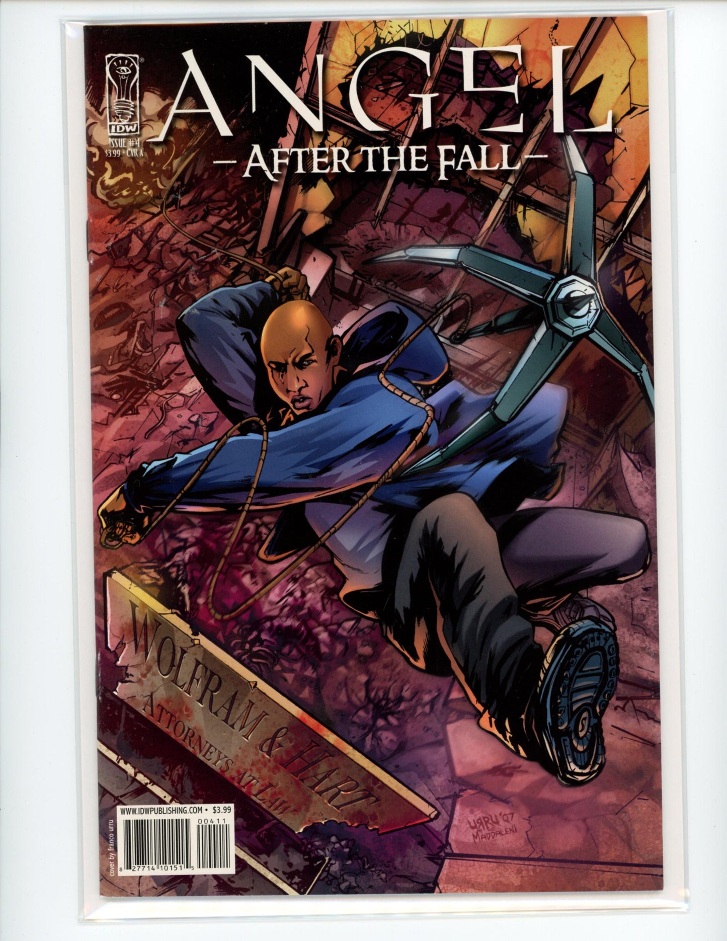 Angel After The Fall #4 Magazine Comic Book B22-124