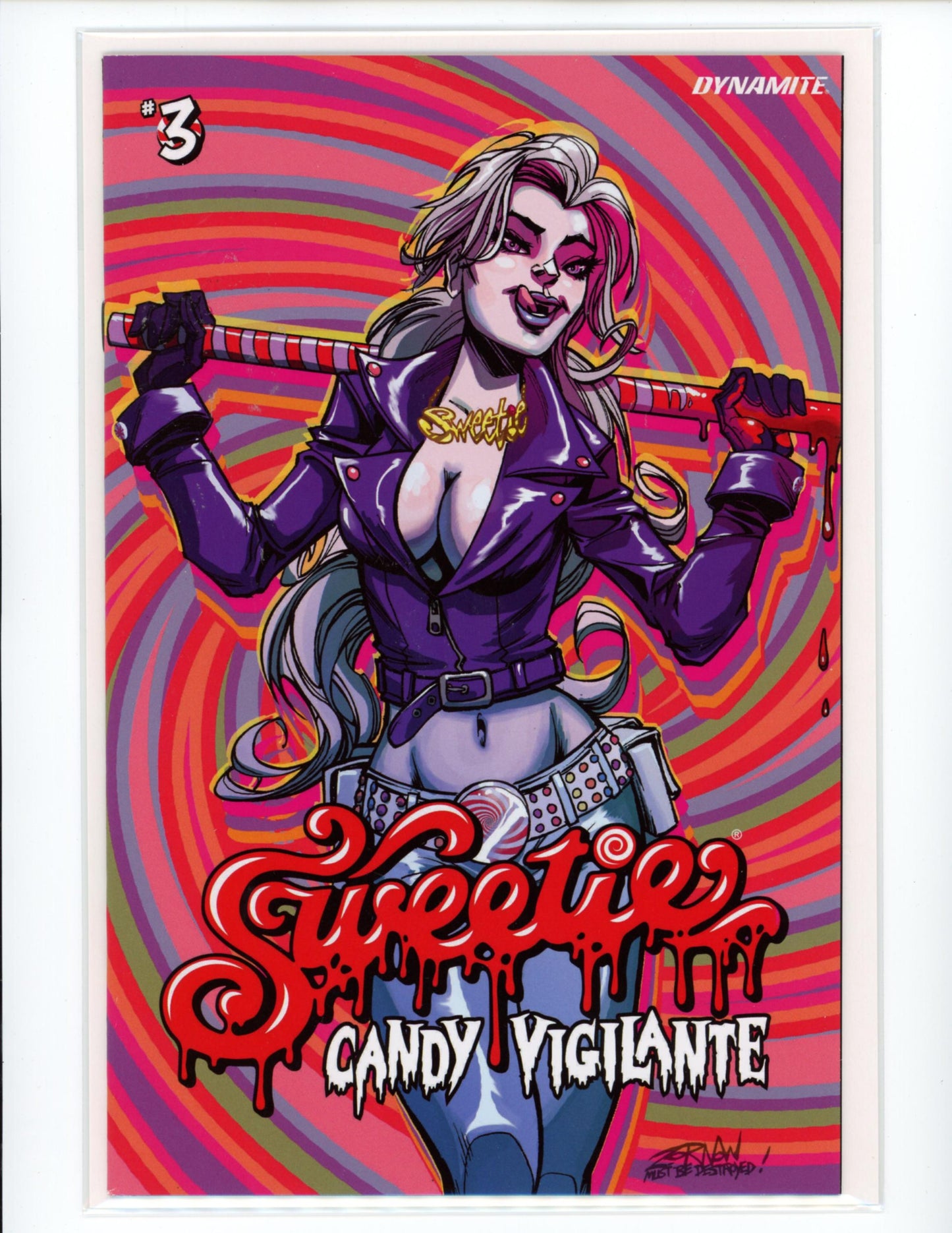 Dynamite Sweetie Candy Vigilance #3 Comic Book B22-133