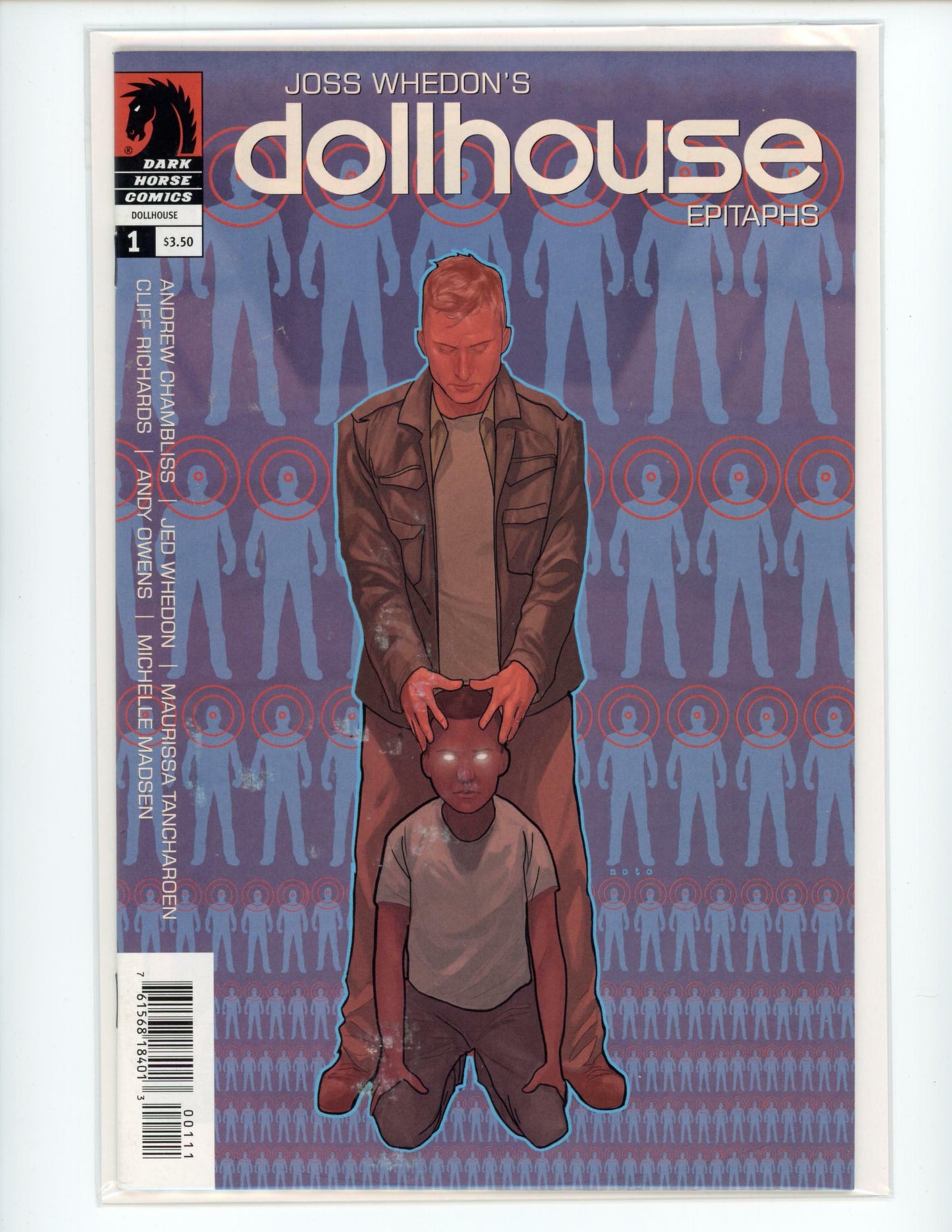 Josh Whedon's Dollhouse Epitaphs 1 2011 Massimo Carneval Comic Book B22-140