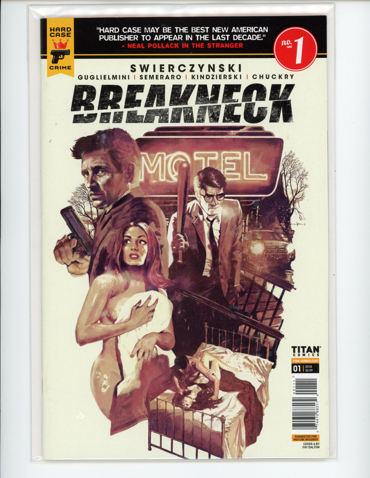 Swierczynski Breakneck #1 magazine Comic Book B22-142