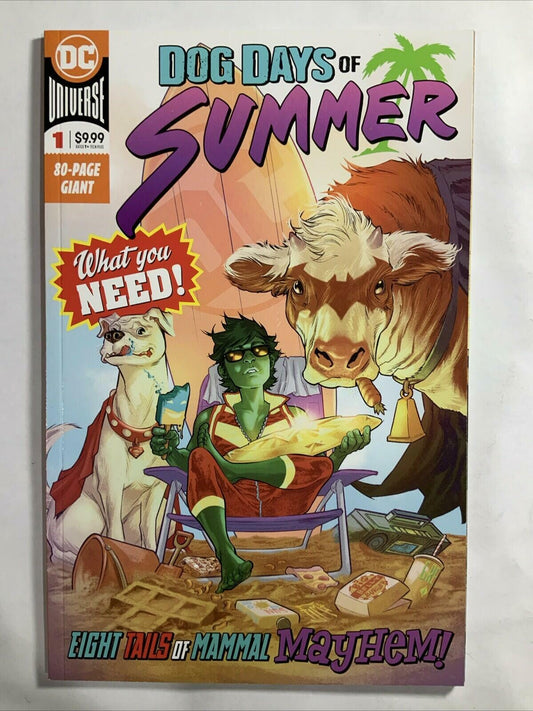 Dog Days Of Summer DC Eight Tails Of Mammal Mayhem Magazine Comic Book B23-27