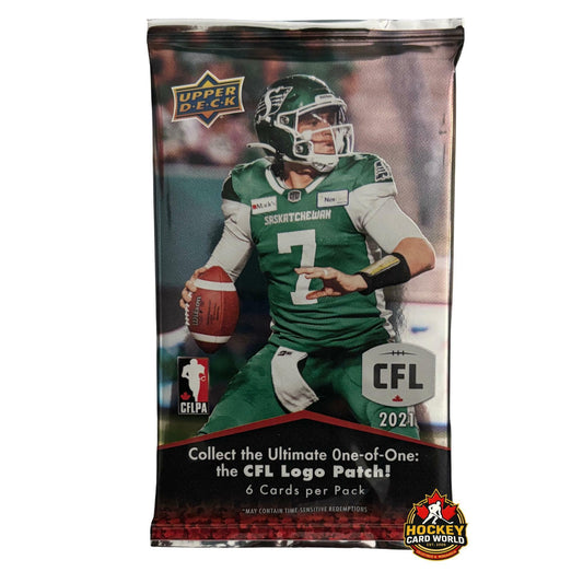 2021 Upper Deck CFL Football Sealed Hobby Single Pack