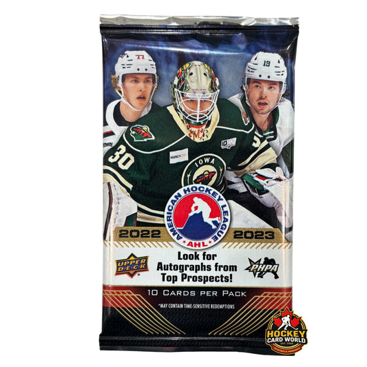2022-23 Upper Deck AHL Sealed Hockey Hobby Single Pack