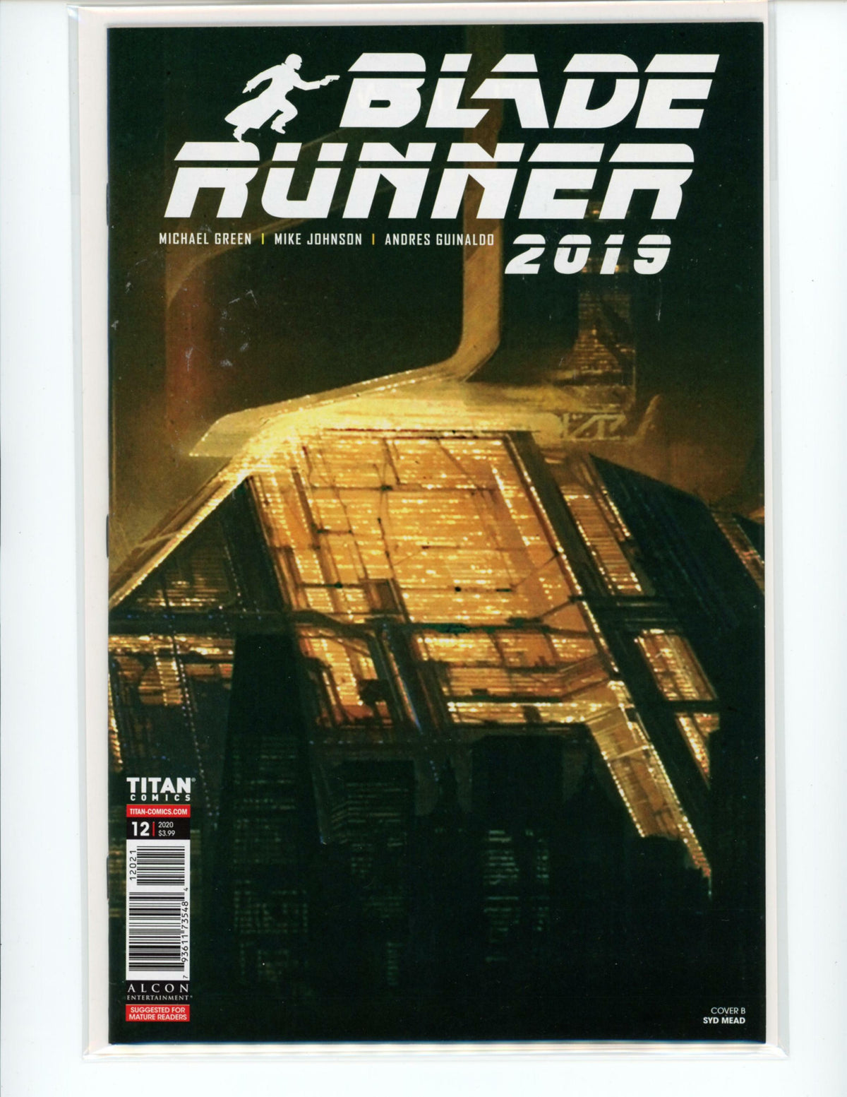 Titan Comics Blade Runner 12 2019 Comic Book B22-37