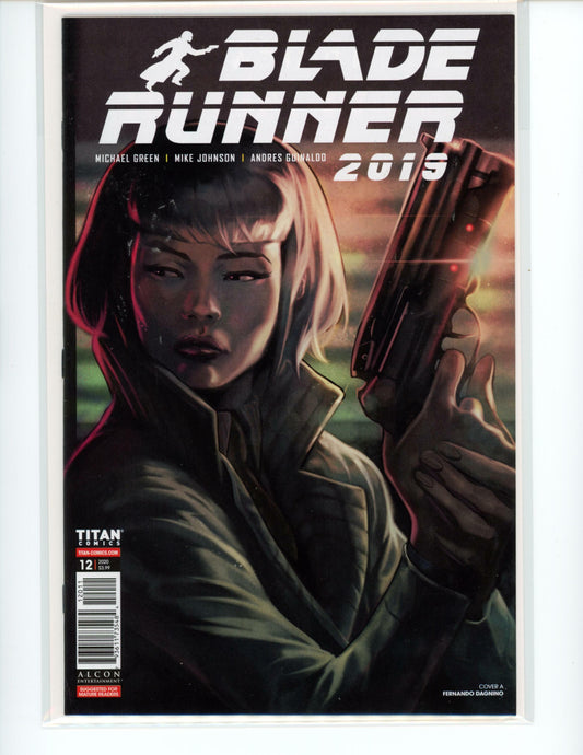 Titan Comics Blade Runner 12 2019 Comic Book B22-38