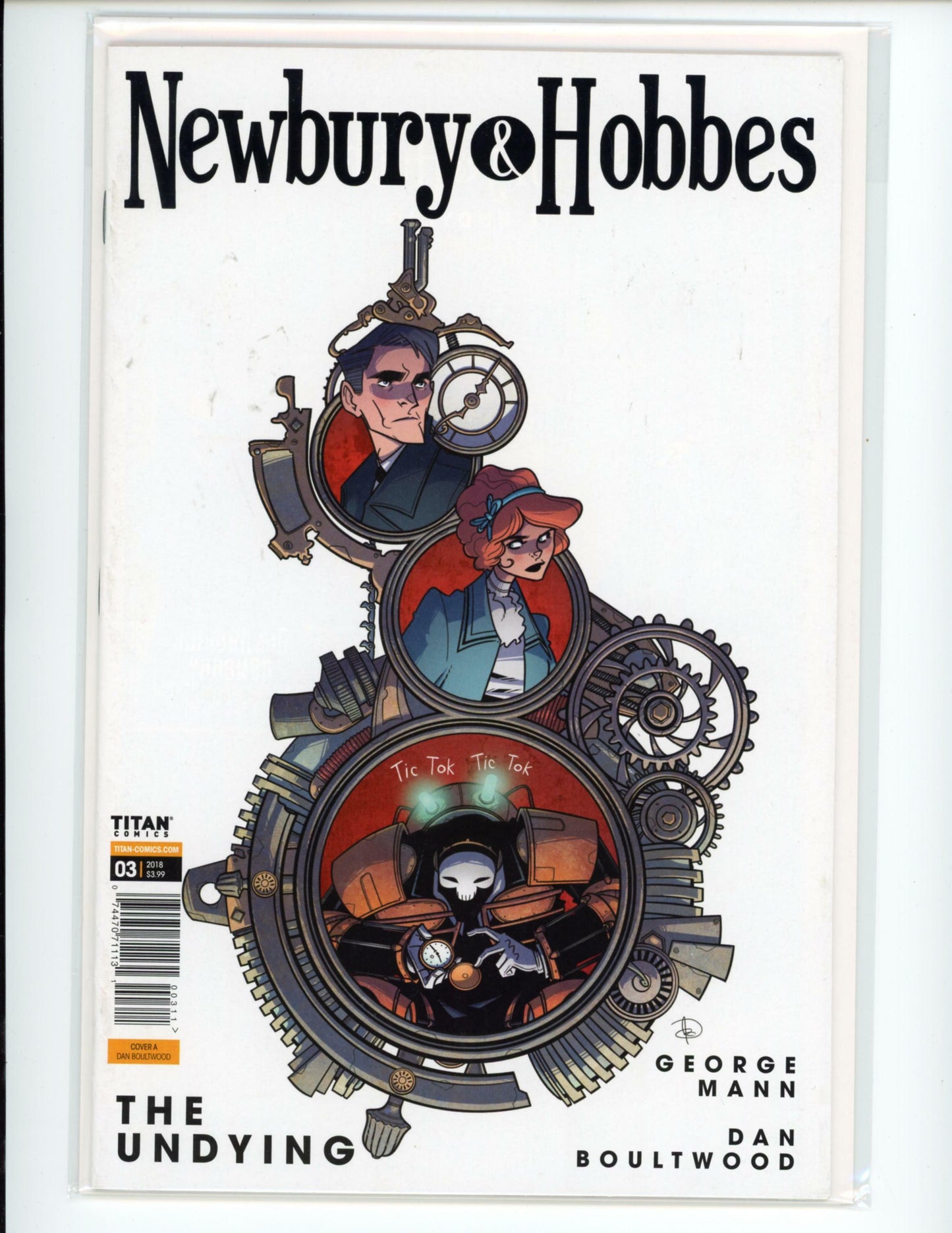 Newbury & Hobbes : The Undying 3 - Cover A Magazine Comic Book B22-65
