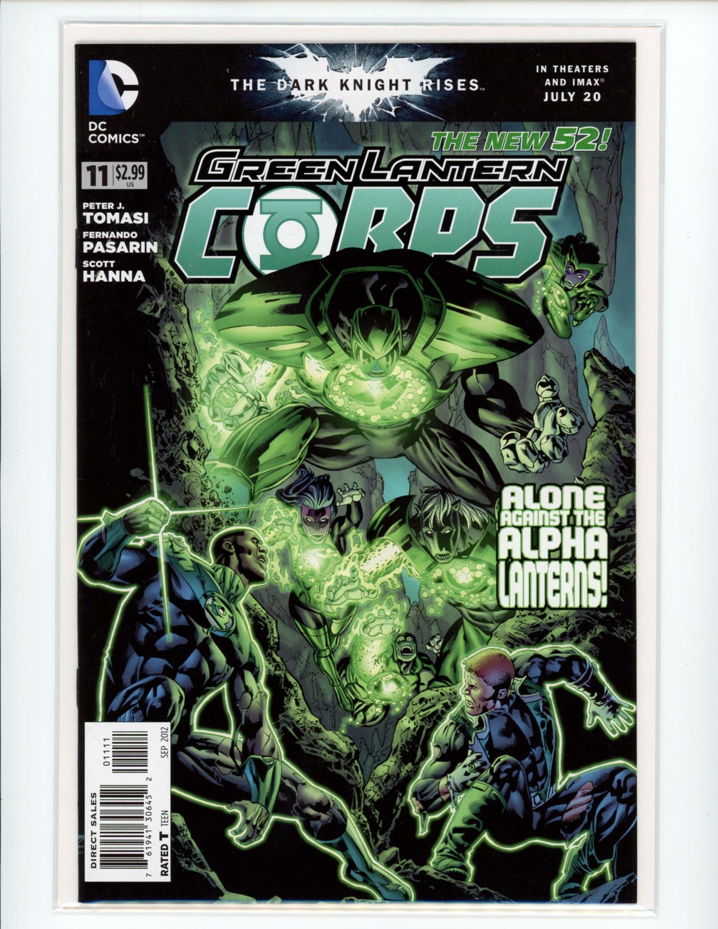 Dark Night Series Green Lantern Corps #11 Magazine Comic Book B22-48