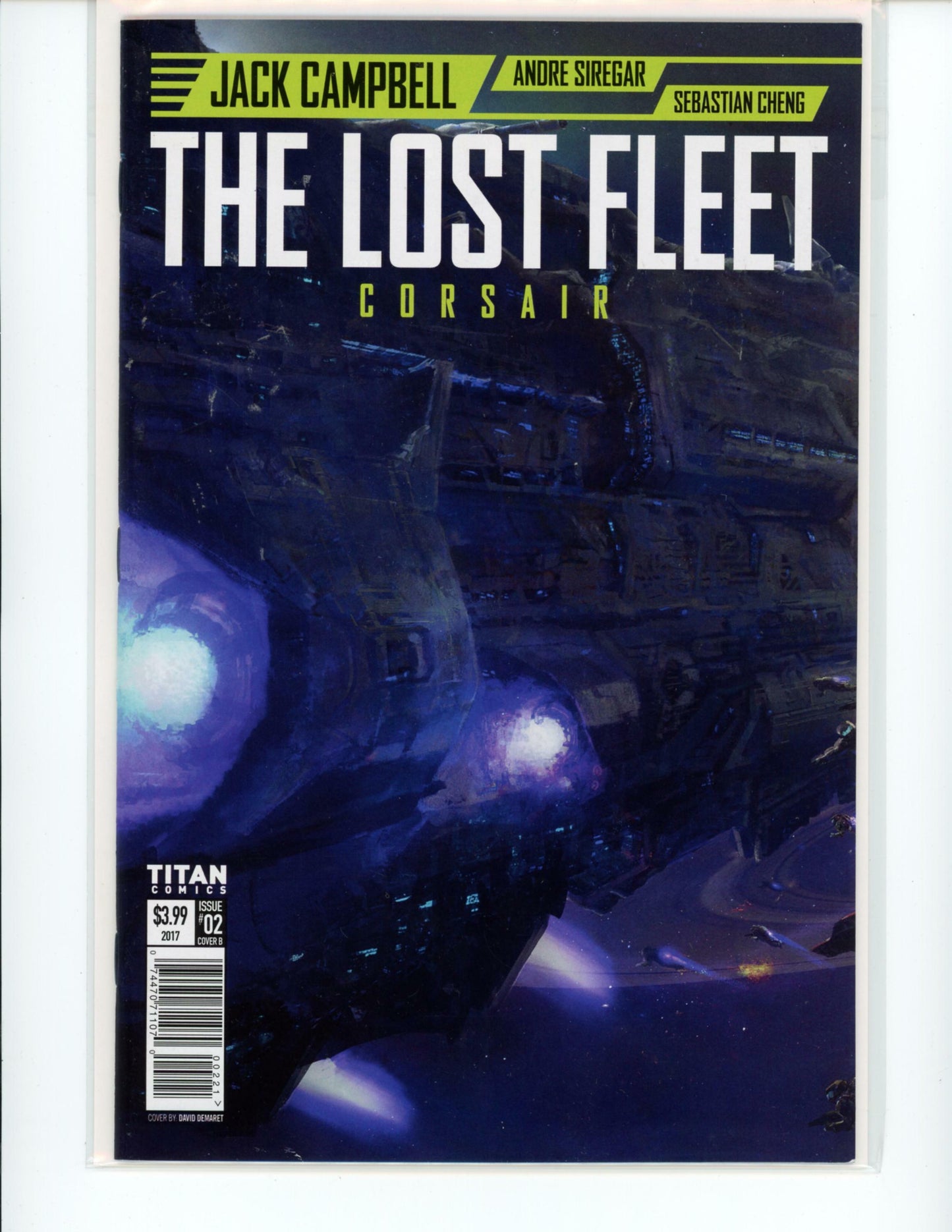 Titan Comics: The Lost Fleet: Corsair 1 July 2017 Comic Book B22-78