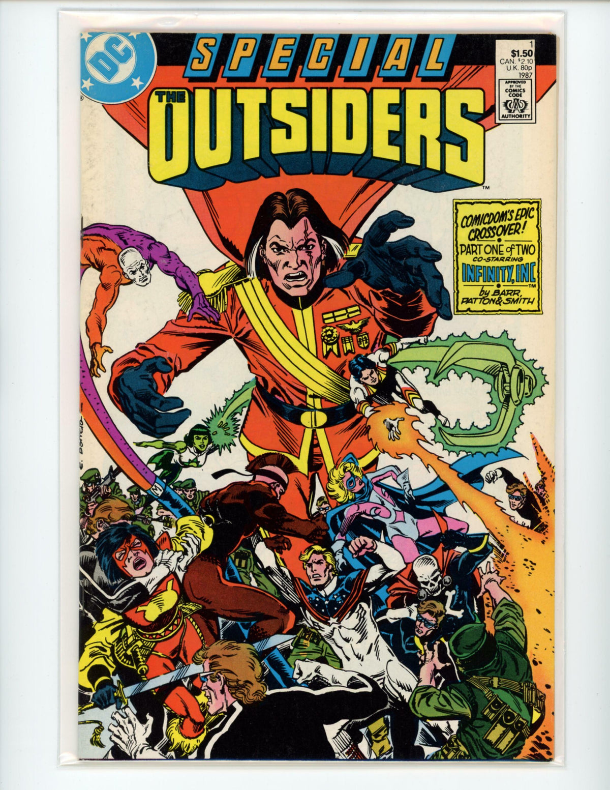 DC Special The Outsiders 1987 Comic Book B22-6