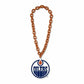 WinCraft Edmonton Oilers Hockey Big Chain Necklace - 38" plastic chain with foam logo