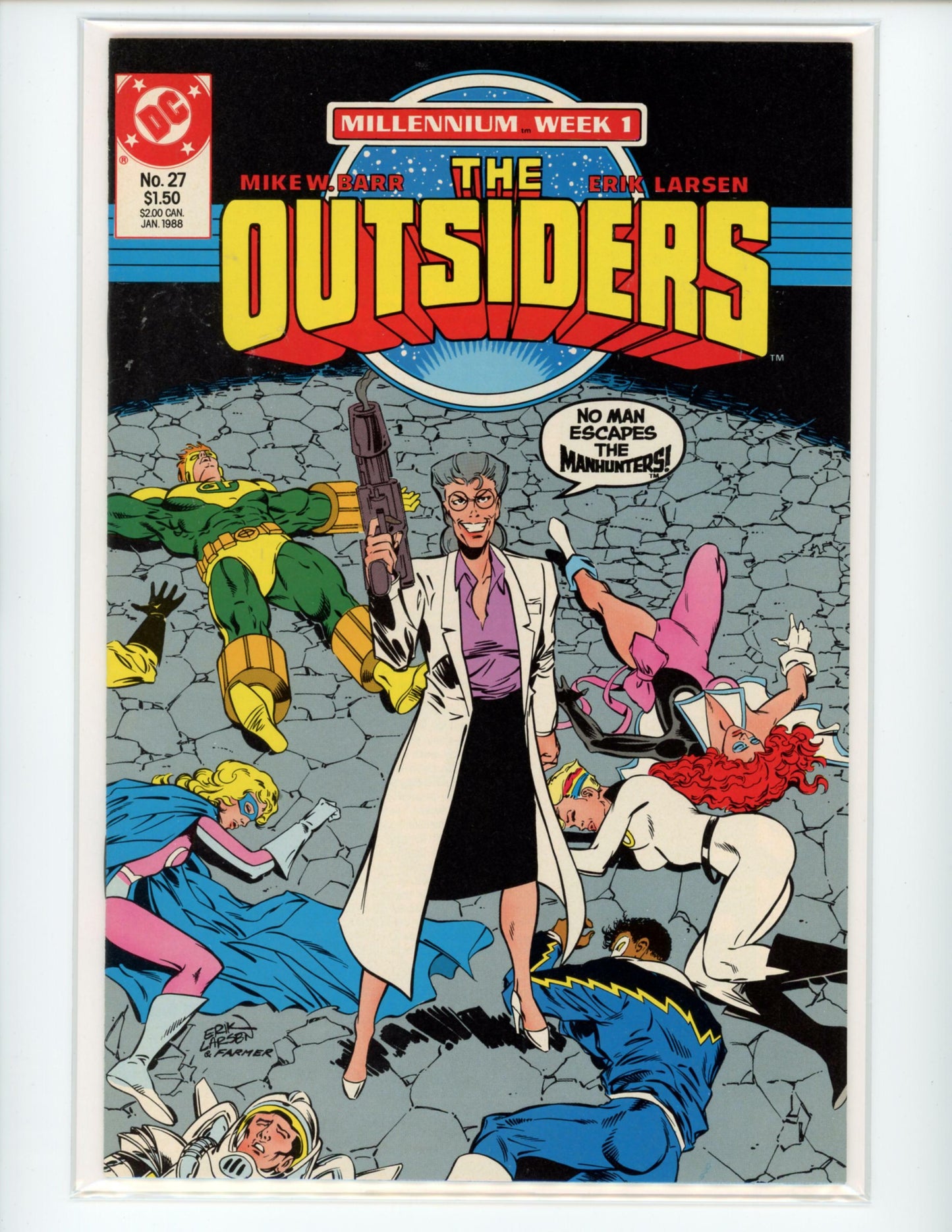 DC The Outiders #27 1987 Comic Book B22-11