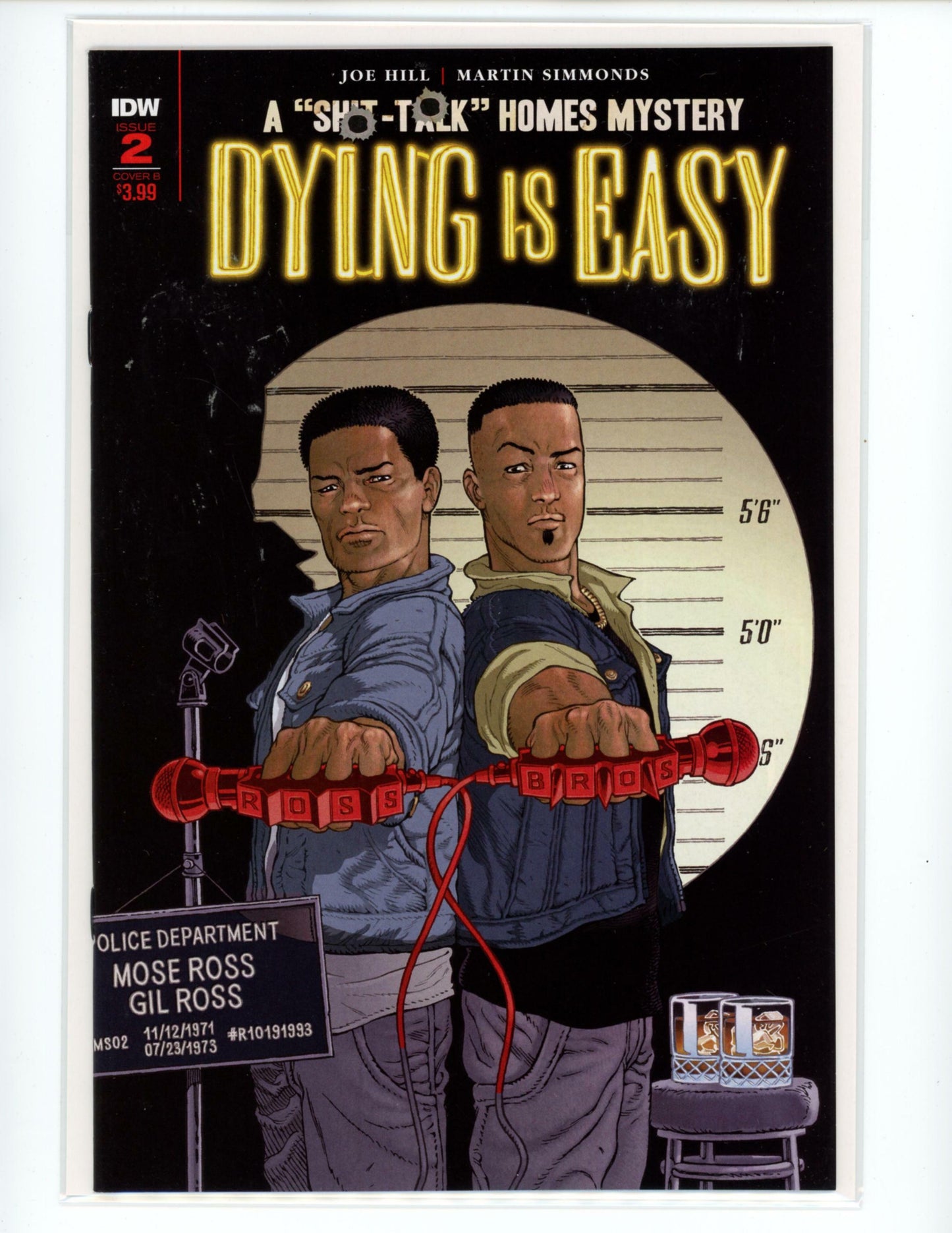 IDW Dying is Easy #2 Cover B  Comic Book B22-63