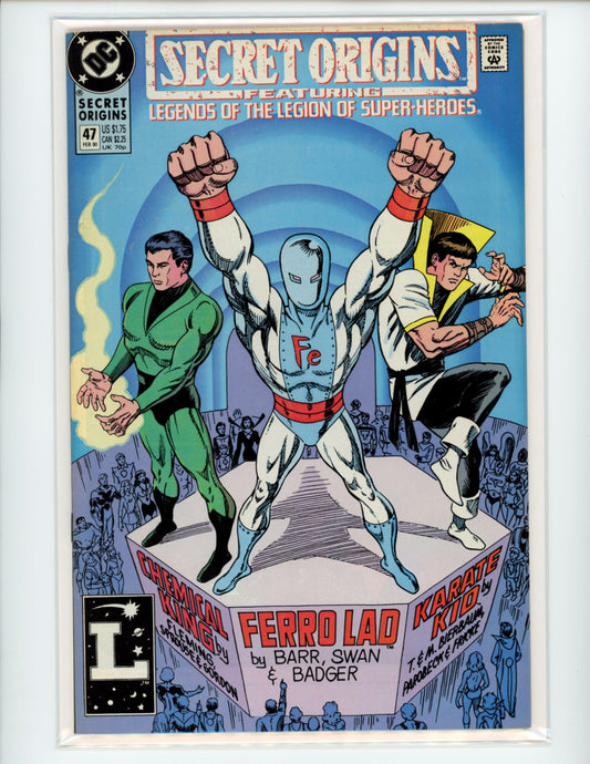 DC Secret Origins Legends Legion Super-Heroes Comic Book B22-12