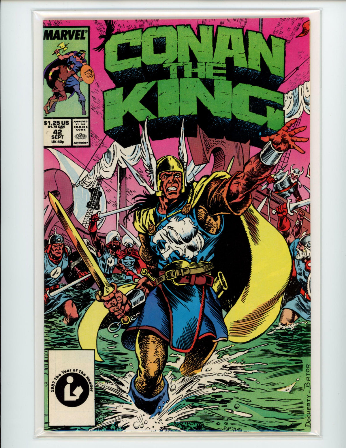 Marvel Conan The King #42 Comic Book B22-8