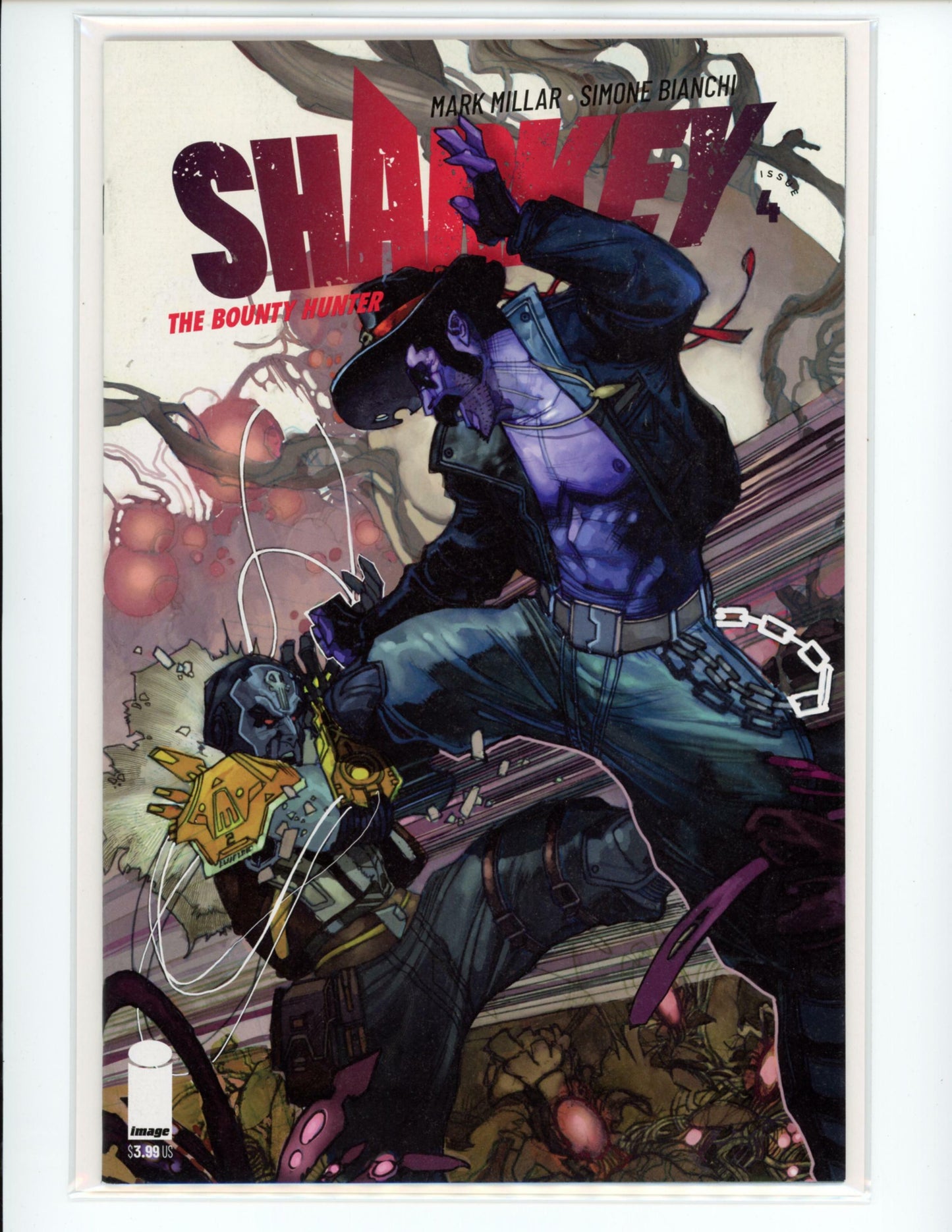 Image Sharkey The Bounty Hunter #4 Comic Book B22-21
