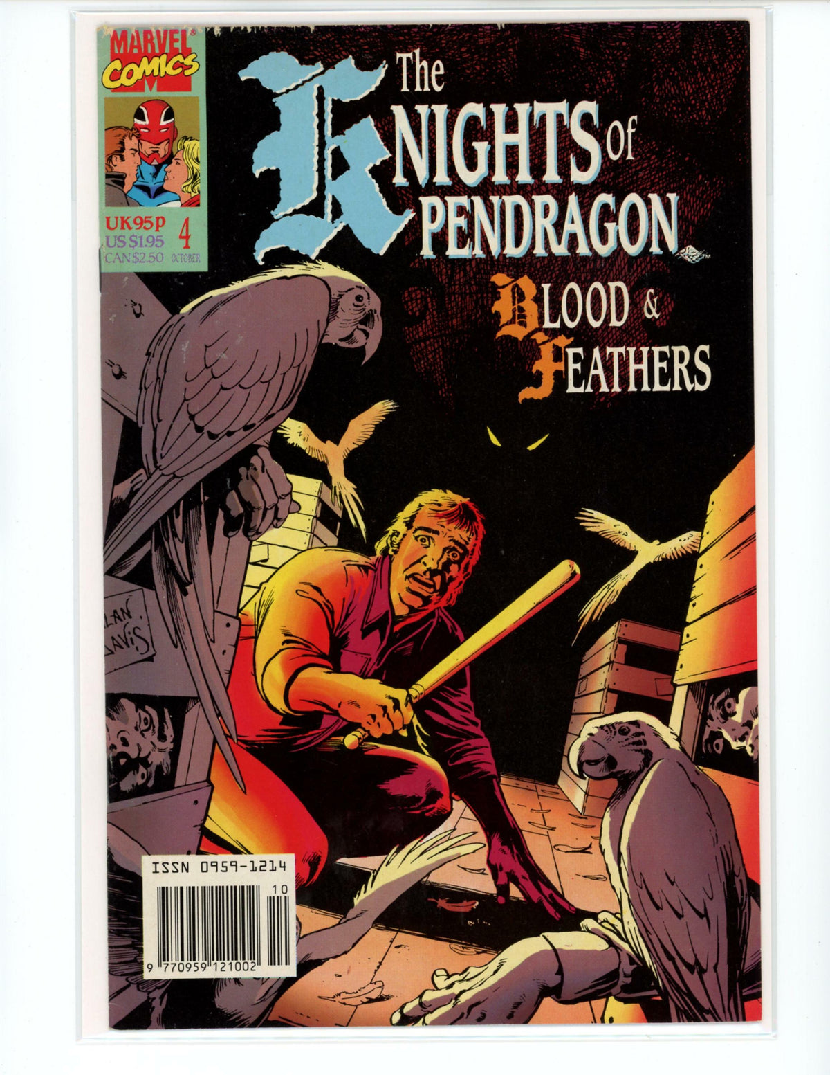 Marvel The Knights of Pendragon #4 Comic Book B22-20