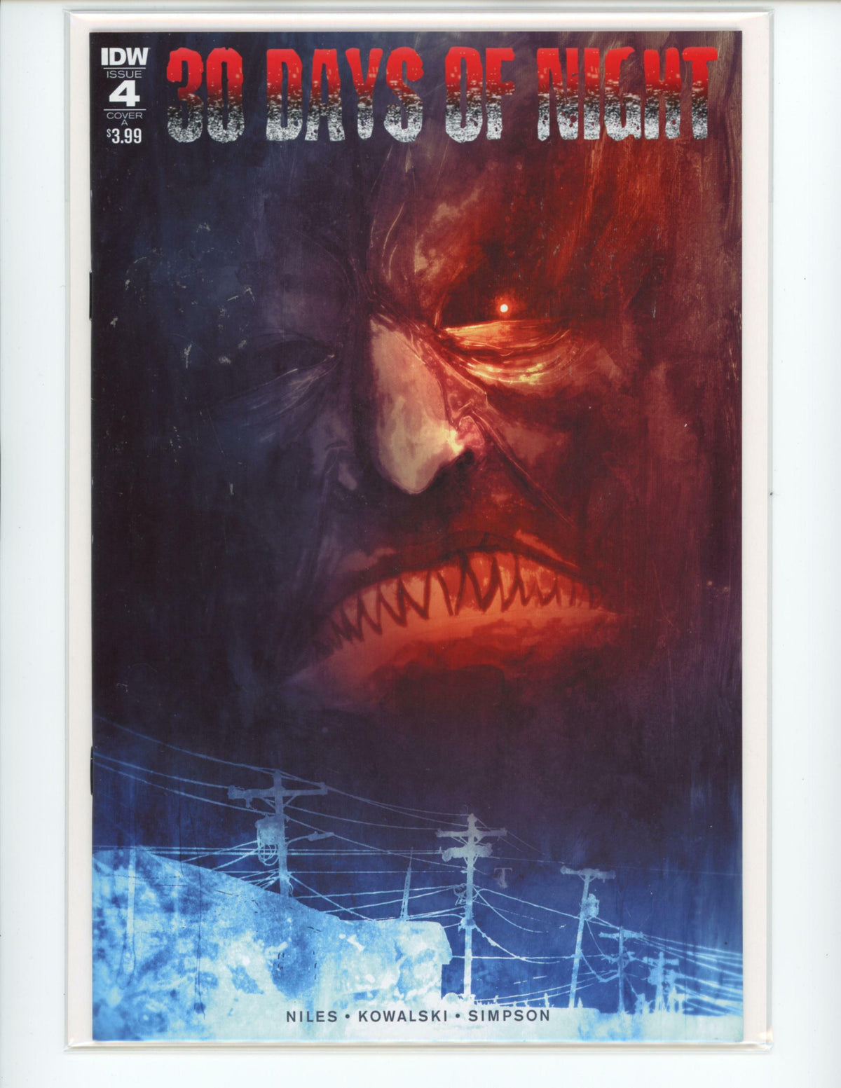 IDW 30 Days of Night #4 Comic Book B22- 97