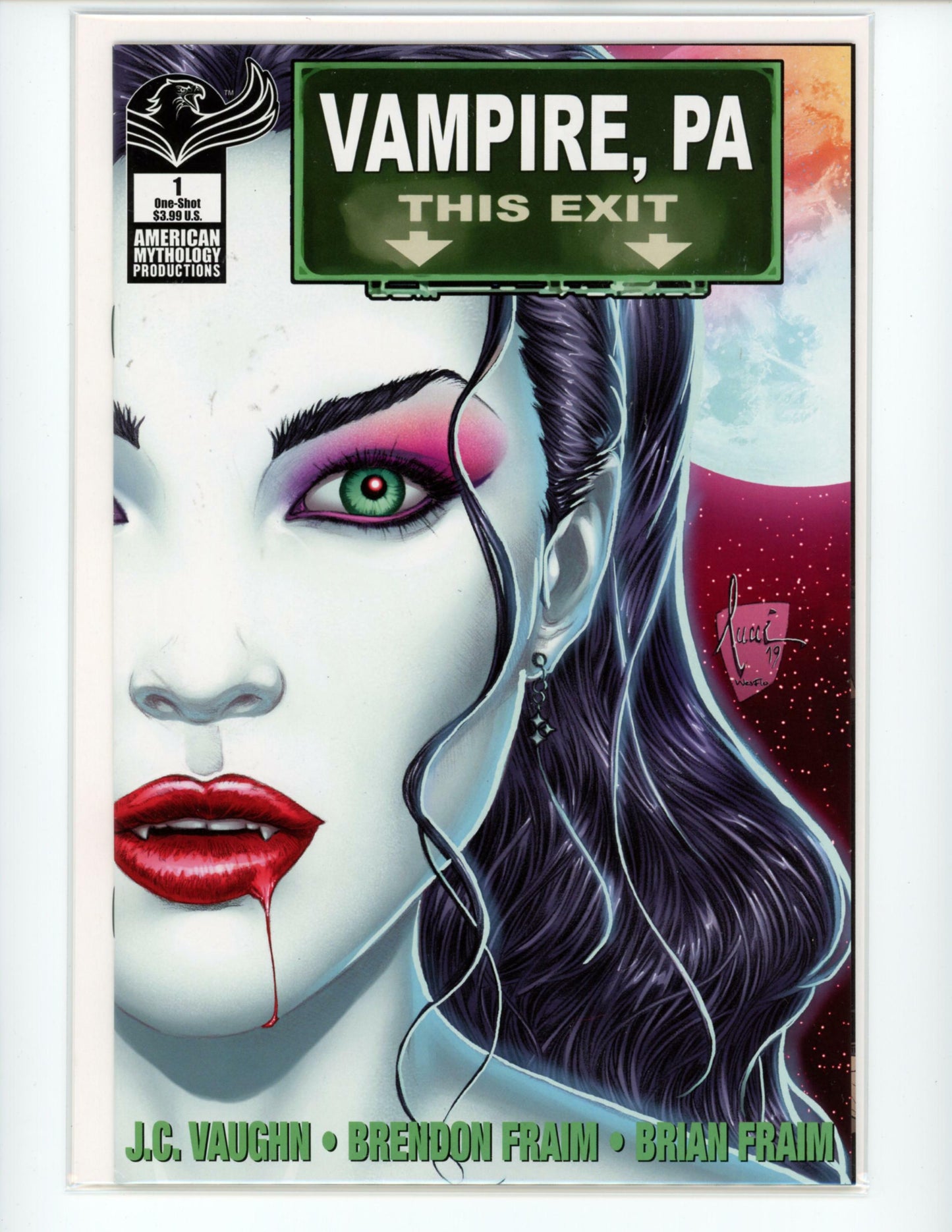 American Mythology Vampire, PA This Exit #1 Comic Book B22- 96