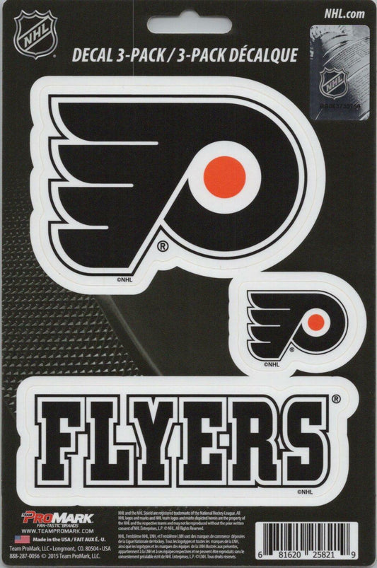 Team ProMark NHL Philadelphia Flyers Standard Team Hockey Decals