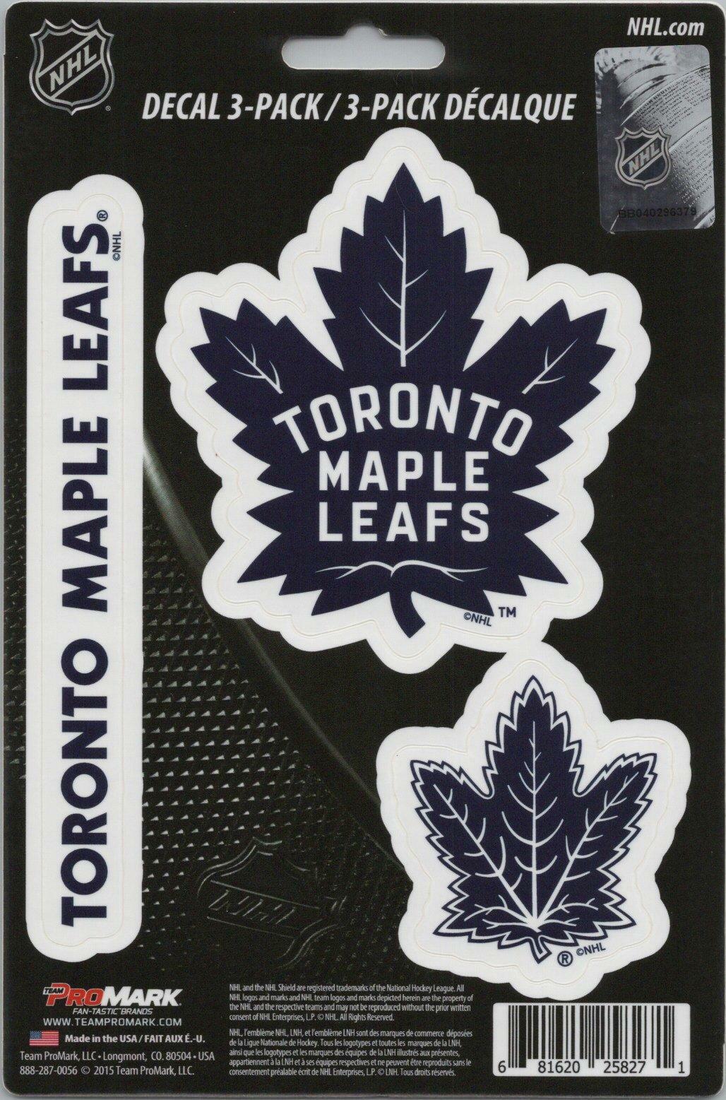 Team ProMark NHL Toronto Maple Leafs Standard Team Hockey Decals