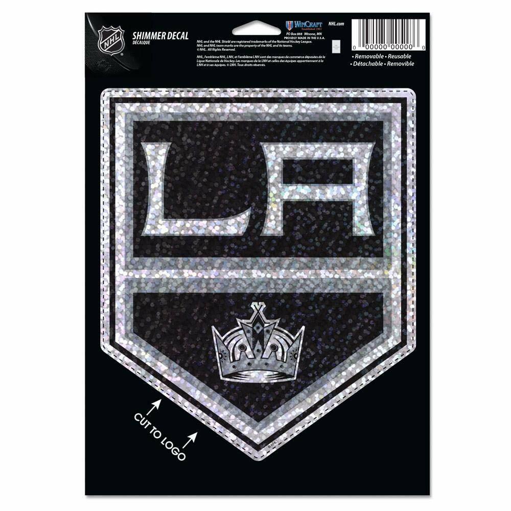 Wincraft Los Angeles Kings Shimmer Decal 5 by 7-Inch Hockey