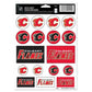 Wincraft NHL Calgary Flames Vinyl Sticker Sheet, 5-Inchx7-Inch Hockey