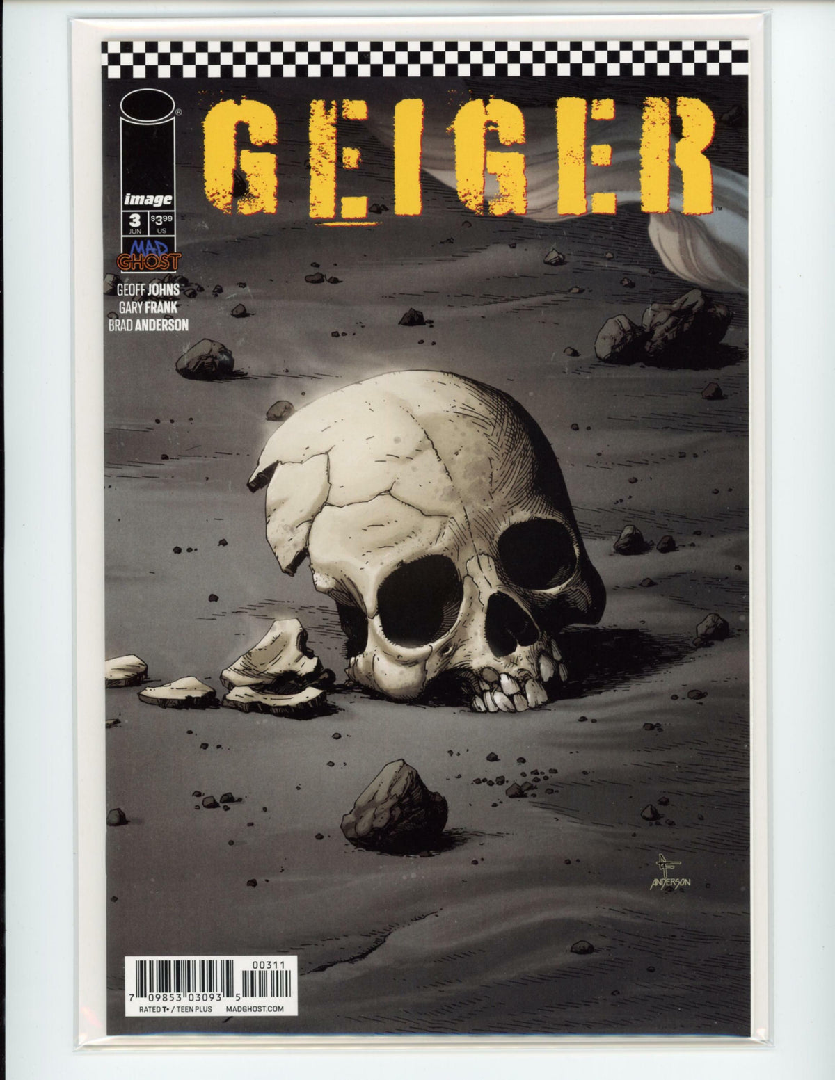 GEIGER #3 Magazine Comic Book B22-49