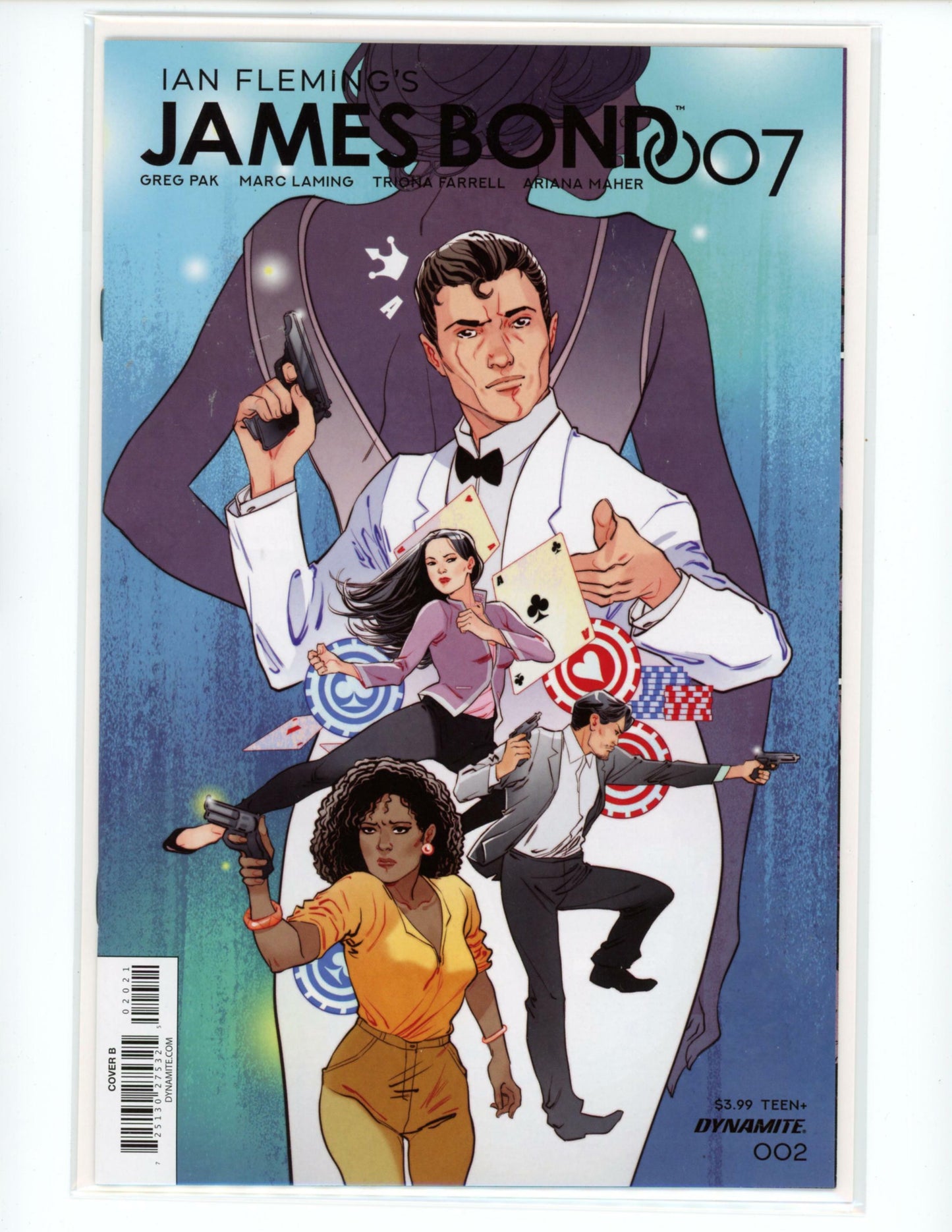 James Bond 007 2 - December 2018 - Dynamite Comic Book B22-76