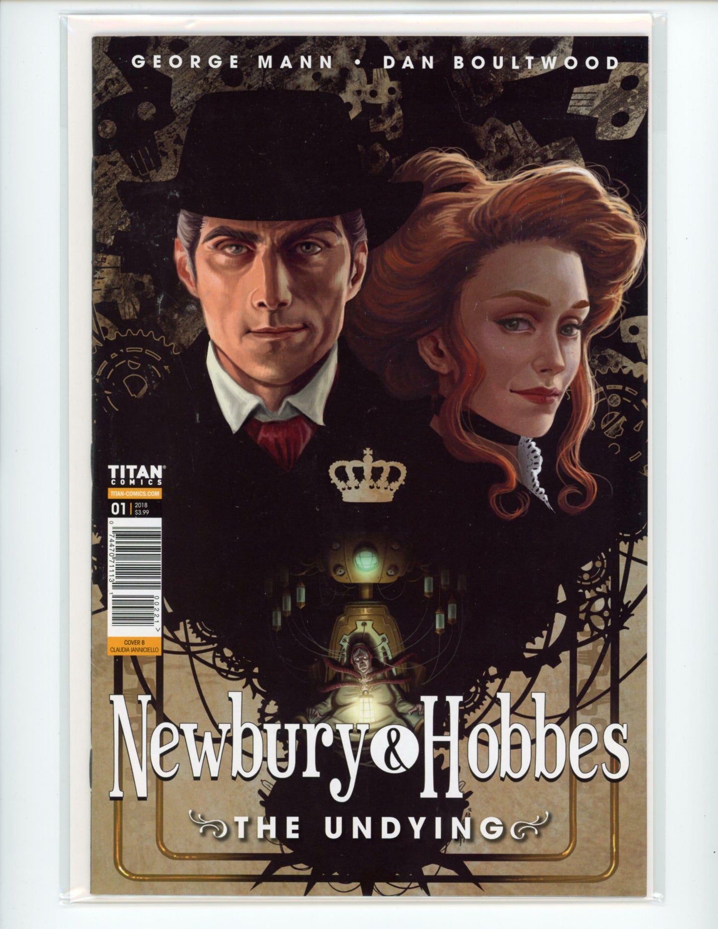 Newbury & Hobbes : The Undying 1 - Cover B Magazine Comic Book B22-67