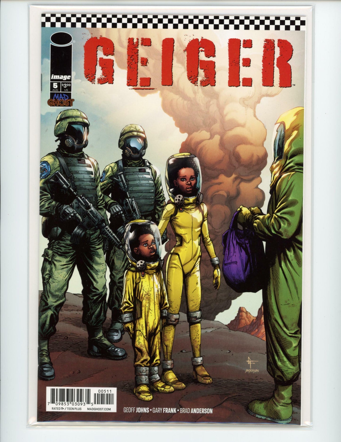 GEIGER #5 Magazine Comic Book B22-54