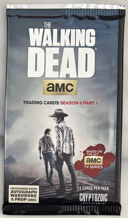 2016 Crytozoic The Walking Dead Season 4 Part 1 Factory Sealed Pack