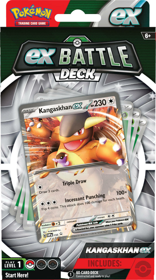 Pokemon Kangaskhan ex Battle Deck Sealed Box