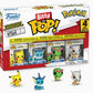 Funko - Bitty POP!: Pokémon 4-Pack Figures (Pikachu, Vaporeon, Caterpie, and Cubone)