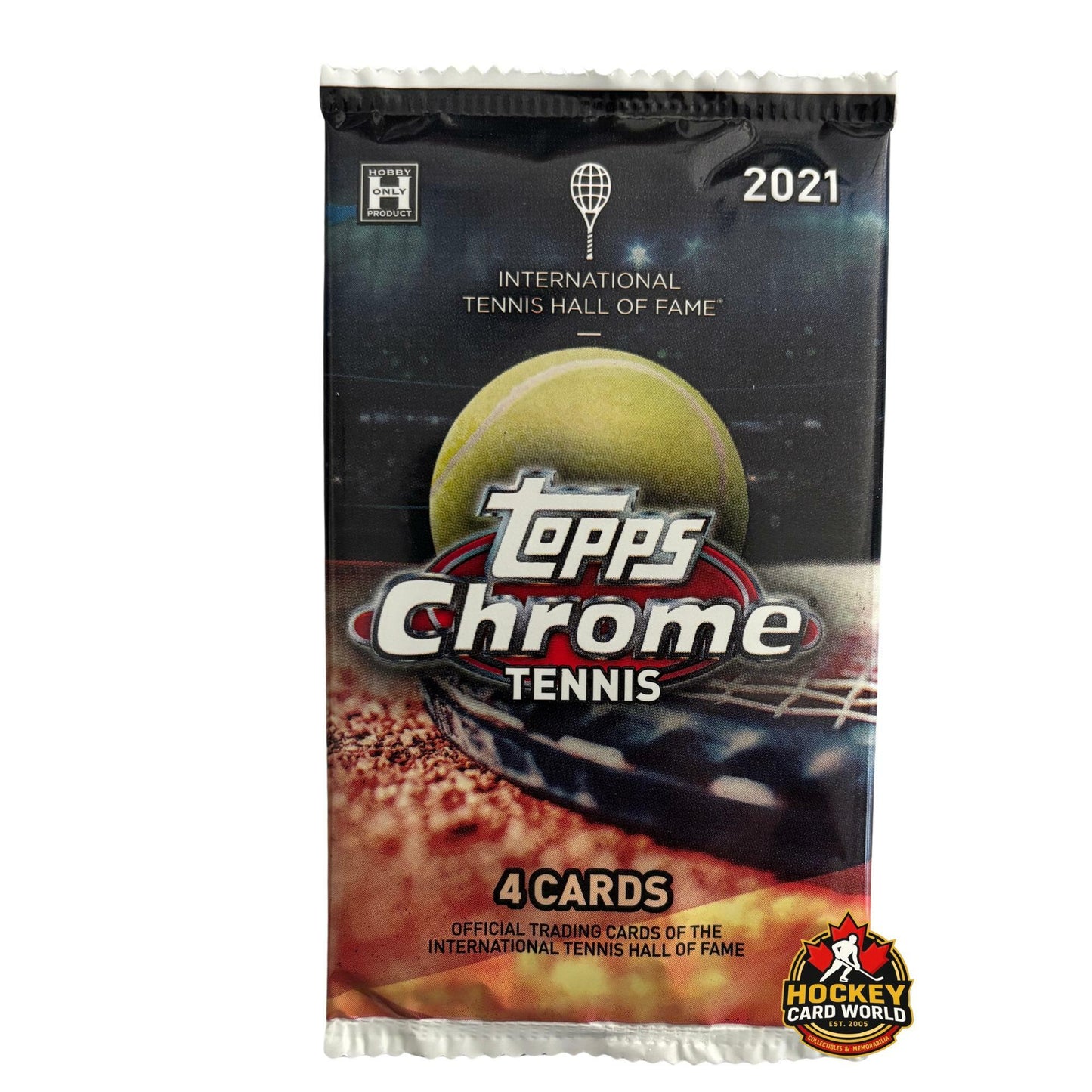 2021 Topps Chrome Tennis Sealed Single Pack