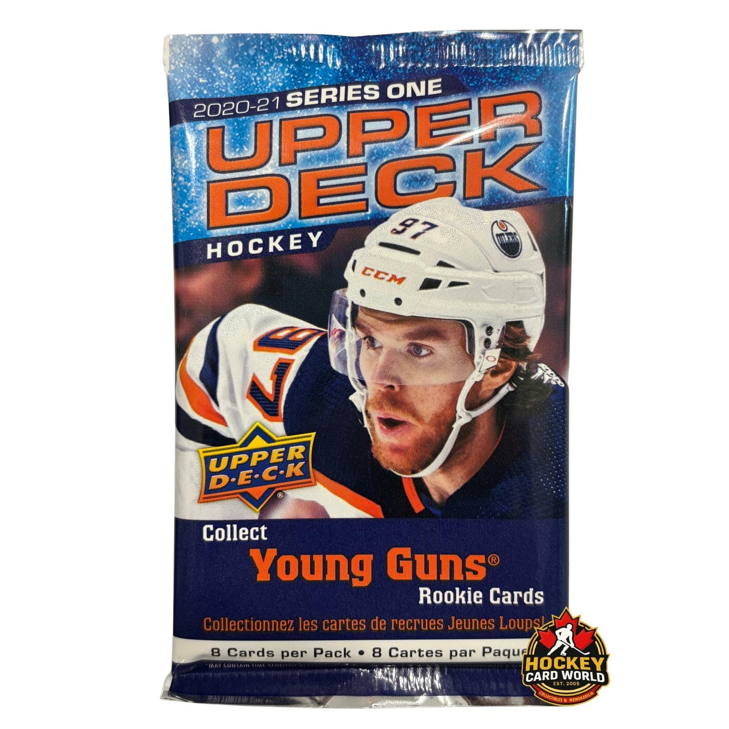 2020-21 Upper Deck Series 1 Hockey Sealed Single Pack
