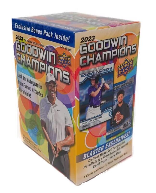 2023 Upper Deck Goodwin Champions Sealed 8 Pack Box