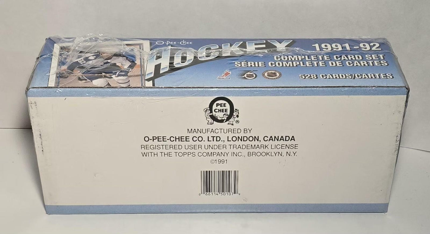 1991 O-Pee-Chee Hockey Trading Cards Factory Sealed 528 Card Set