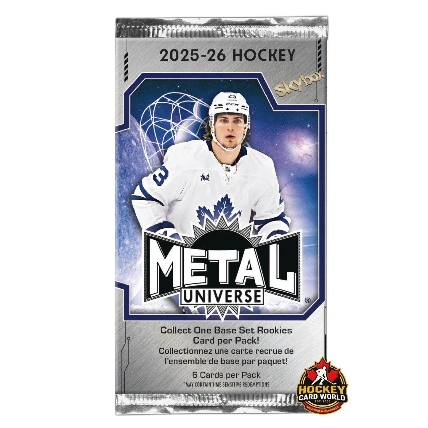 2025-26 Upper Deck Skybox Metal Universe Hockey Sealed Single Pack