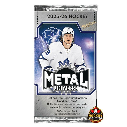 2025-26 Upper Deck Skybox Metal Universe Hockey Sealed Single Pack