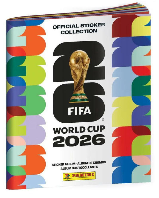 FIFA World Cup 2026 Official Sticker Collection Album Stickers (Soft Cover)