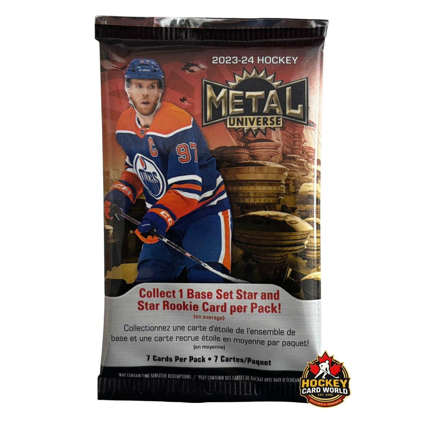2023-24 Upper Deck Metal Universe Sealed Single Pack