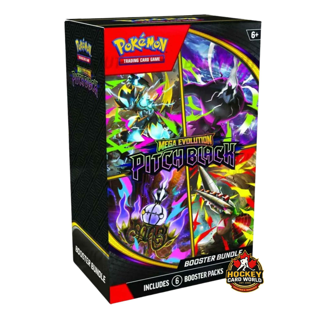 2026 Pokemon Mega Evolution Pitch Black Booster Bundle Box