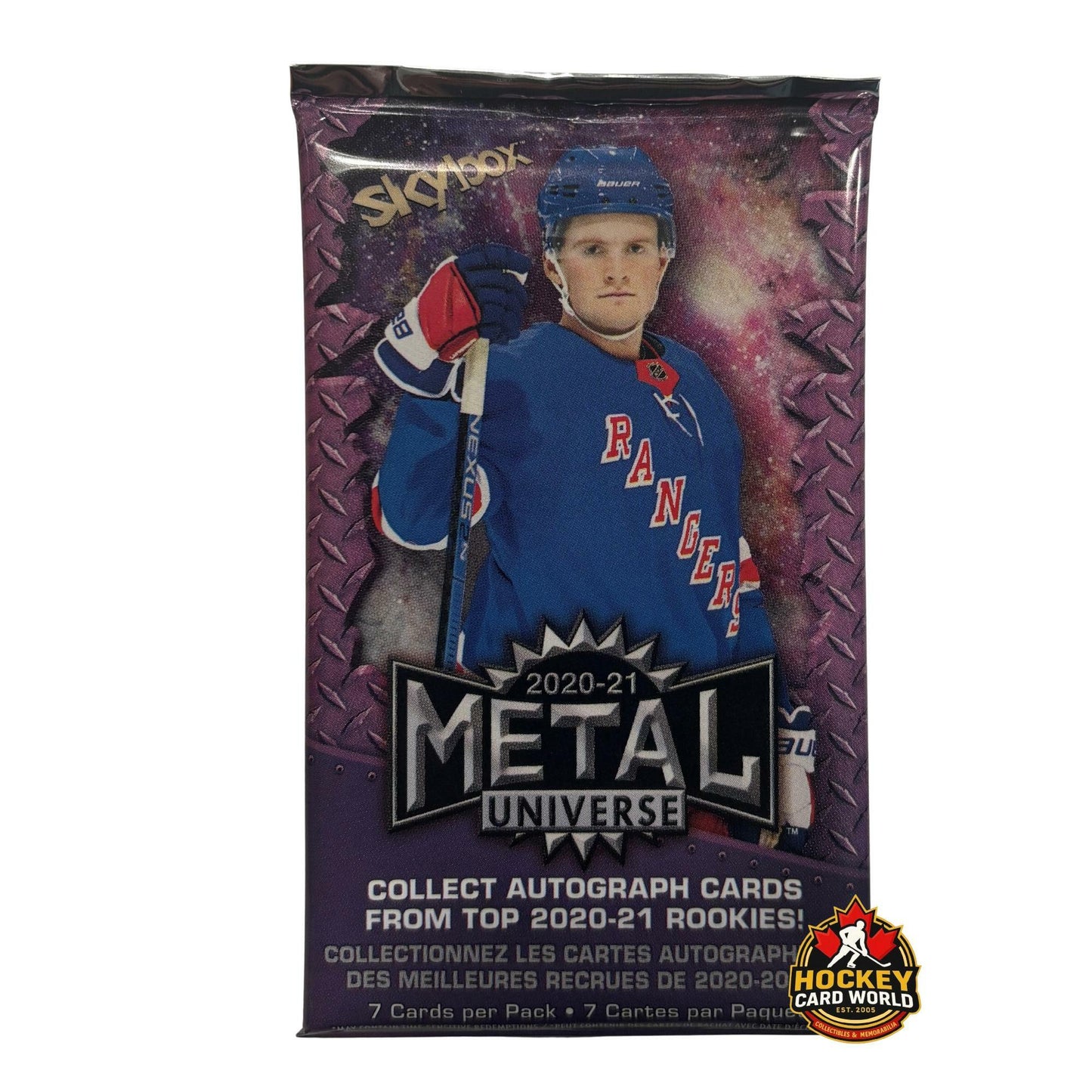 2020-21 Upper Deck Skybox Metal Universe Sealed Hockey Single Pack