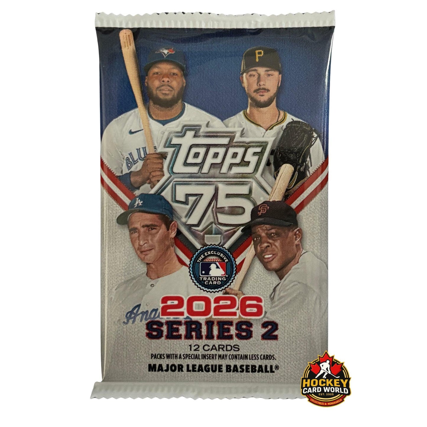 2026 Topps Series 2 Baseball Single Sealed Pack -12 Cards Per Pack